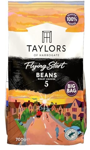 Taylors of Harrogate Flying Start Coffee Beans, 700 g (Pack of 1)