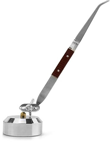 Pinzette per saldatura incrociate Base girevole Pinzette di terza mano Saldatura con Base per la riparazione di gioielli Saldatura con