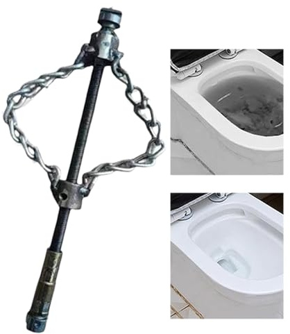 Herramienta Flexible Desincrustante, Herramienta de Mantenimiento para Cañerías, Cadena Multiusos para Desatascar Desagües de Baño Cocina Hogar Restaurante y Tuberías de Jardín Exteriores