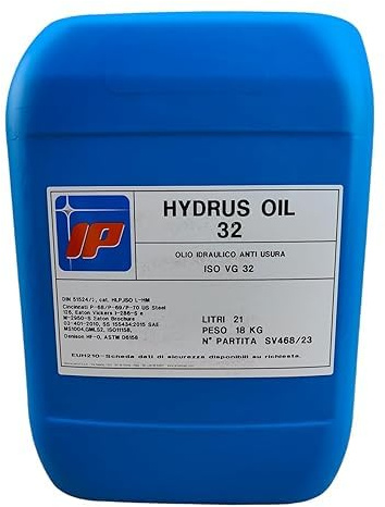 Olio Idraulico Anti Usura IP HYDRUS OIL 32 Tanica da 21 Litri 18Kg