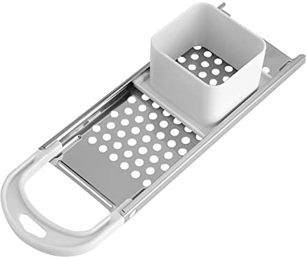 Spaetzle Maker i rostfritt stål, hållbart verktyg för att göra pasta, dumplings och nudlar, skapar snabbt perfekt jämn Spaetzle för hemmabruk med bekvämt handtag och lättstädad