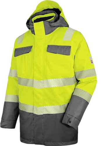 WÜRTH MODYF Warnschutz Winter Parka 3in1 Neon EN 20471 3 gelb anthrazit - Größe XXL
