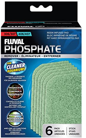 Fluval 306/7 and 406/7 Filter Phosphate Remover Pad,White