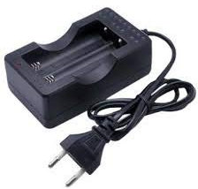 Cargador 2 pilas recargable 18650