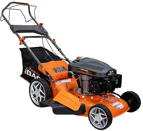 RURIS DAC 130xl 5CH, Tondeuse à Gazon, 500Mm, Sac 55L, Autopropulsee, Quatre Systèmes de Coupe: Récupération en Sacs, Déflecteur Latéral et Mulching, Deflection Arriere, avec Kit Tondeuse Dac 130Xl