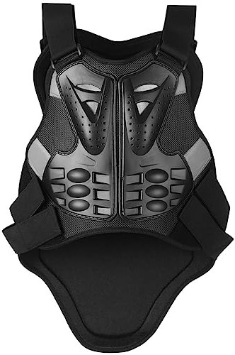 ERYUE Rüstungsweste-Männer Motorrad Rüstung Weste Körper Brust Wirbelsäule Rückenprotektor Schutzjacke für Radfahren Skaten Skifahren Skateboarding