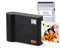 KODAK Mini 3 ERA 4PASS Portable Photo Printer (3x3 inches), Initial 8 Sheets, Black
