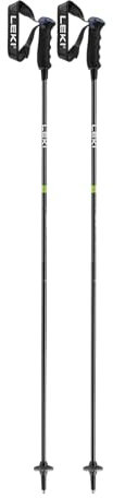 Leki Bastoncini da Sci Neolite Carbon, Black-Anthracite-Green, 125CM