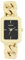 Oozoo - Timepieces Damen Uhr Gold Schwarz | Armbanduhr Damen mit Metallarmband | Moderne Uhr für Frauen - Edle Analog Damenuhr in Rechteckig C11274 (24mm)
