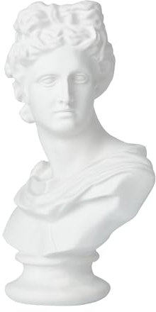 maozyiltle Büstenstatue, griechische Mythologie, Dekoration, römische Göttin, Vasen, Blumenarrangement, Skizze, doppelte Verwendung, Artemis-Statuen und Vase (Apollo-Statue)