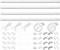 Barrina T5 LED Grow Lampe, 59cm, 5000K Weißes Vollspektrum Pflanzenlampe, 40W (4 x 10W), 2FT Verkettbare Grow Lampe Blüte, Stecker und Spiel, Hohe PPFD, 4er