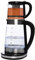 SABUIDDS Teekocher, 1500 Watt, 2 in 1 Teemaschine mit Kalkfilter Teebereiter aus Glas & Edelstahl, Turkisch Tee Kanne, Türkisch Traditional Tee, Wasserkocher für Kaffee und Tee