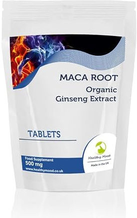 Maca 90 Tablets – Natural Energy & Endurance Booster – Supports Libido, Hormonal Balance & Mood – Peruvian Root Supplement for Men & Women