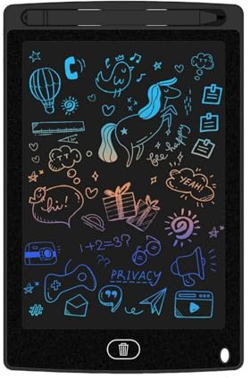 Tableta De Escritura LCD Para Niños Pizarra Garabatos Colorida Tableta