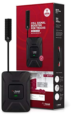 weBoost Drive 4G-X OTR 470210 Cell Phone Signal Booster Trucker Kit - Enhance Your Cell Phone Signal up to 32x (Renewed)