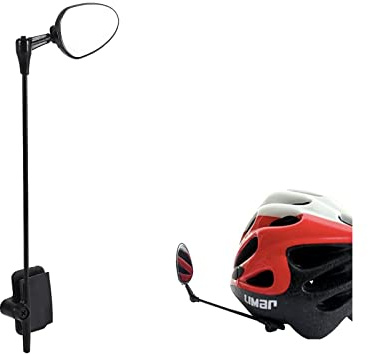 DAUERHAFT Specchietto retrovisore regolabile per bici da strada di montagna specchietto retrovisore per casco in ABS leggero e resistente retrovisor para Rétroviseurs