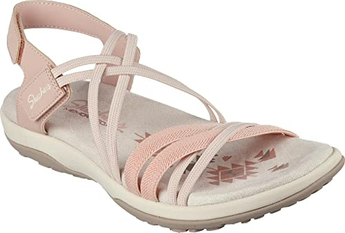 Skechers Damen Sandalen Reggae Slim Takes Two Rosa, Schuhgröße:EUR 39