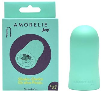 AMORELIE Joy – Masturbator Flow für Männer | Wasserfest aus Silikon