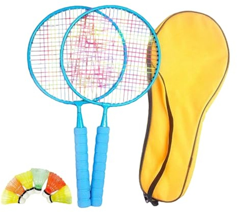 Children's Badminton Set - Badminton Set for Children | Portable Equipment for Children 3-7 Years for Youth Activities Sports Training Outdoor Games and PE School