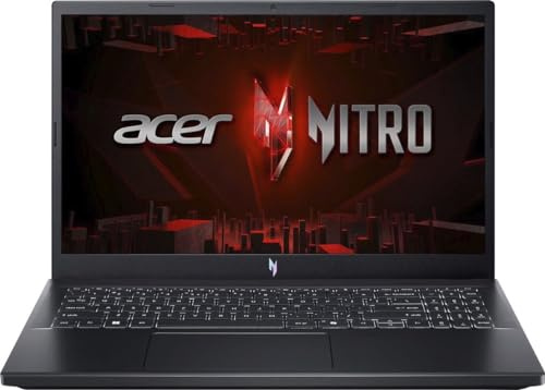 acer 2025 Gaming Laptop | Nitro V 15 | Intel 8-Core i5-13420H | NVIDIA GeForce RTX 5050 | 16GB DDR4 | 512GB SSD | 15.6 1920x1080 165Hz | Win11 Home - Wi-Fi 6 - BT 5.1 - Backlit KB - Obsidian Black