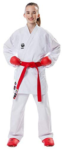 Tokaido Karateanzug Kumite Master Junior WKF 8 oz für Kinder & Jugendliche (130)