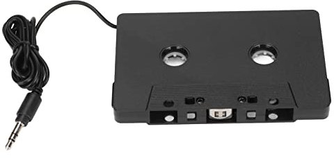 Bewinner Adattatore per Cassetta per Auto, Adattatore per Nastro per Cavo Ausiliario da 3,5 Mm per Telefoni, Tablet, Lettori MP3, Autoradio, Cuffie, HiFi, Altoparlante Portatile