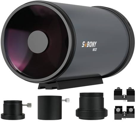 Svbony MK127 Teleskop für Erwachsene, 127mm Öffnung f/11.8Teleskop für Astronomie, Maksutov Cassegrain OTA, Dual-Speed ​​Fokussierung Katadioptrische OTA für visuelle Astronomie und Planetenfotografie