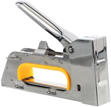 Tofficu Graffatrice Manuale Per Tappezzeria Legno e Tessuto Strumento Professionale Per Progetti Fai Te Con Di Chiodatura Preciso e Sicurezza Integrata Per Lavori Di Mobili e Artigianato