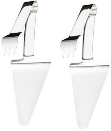 VINTORKY Pala Plata Acero Inoxidable 2 Piezas para Pizza