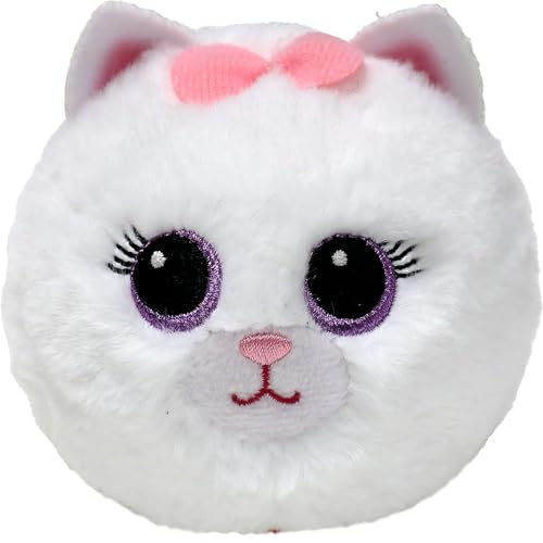 TY - Beanie Bouncers – Purdy die Katze – springendes Plüschtier zum Sammeln