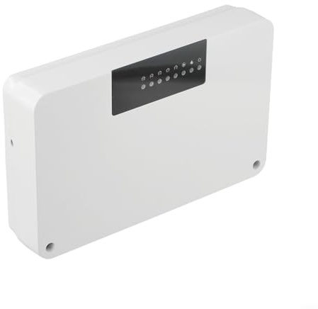 Controller di riscaldamento centralizzato multizona a 5 o 8 canali per riscaldamento a pavimento, scatola di controllo termostato con indicatore, uscite attuatore pompa e valvola, 100-240 V AC(5)