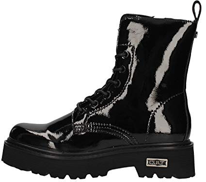 Cult - Slash 1698 mid w veg. patent black CLE104102