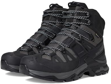 Salomon Quest 4 GTX High Rise vandringskängor för män, Magnet svart stenbrott, 46 2/3 EU