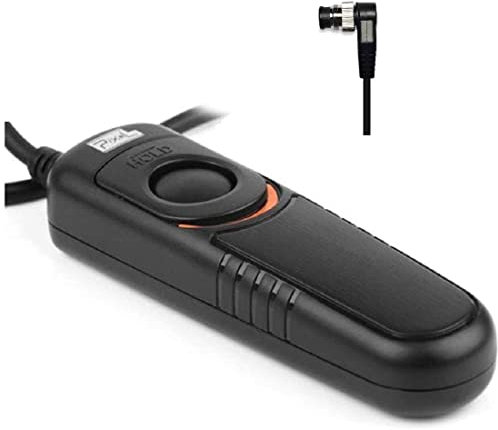 Pixel Cable Disparador Remoto RC201-DC0 Cámara Mando a Distancia para Nikon Z9, D3, D4, D5, D6, D800, D850, D810, D700, D500, D300, D200, F6, F100, F5, F90, D1X, D2H, D3X, MC-30, MC-36A