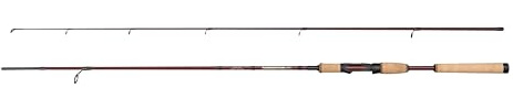 Abu Garcia Tormentor2 Girar Rod, Ligero 24T Carbon Blank, Duradera, Mango de Corcho de Primera Calidad, Versátil de Agua Dulce y Salada Pescador depredador de Lucio, Perca y lucioperca, 2.13m 5-21g