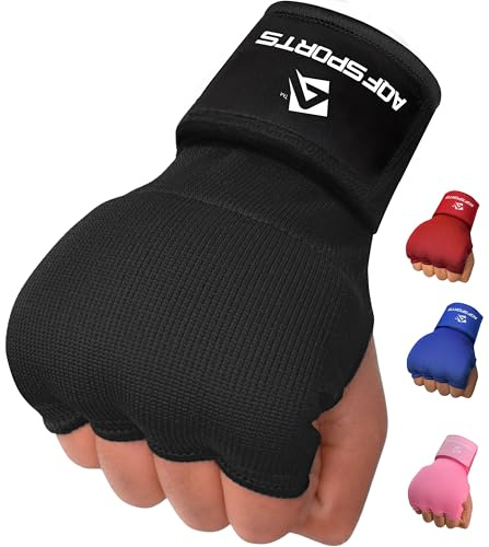 AQF Boxing Wraps Inner Gloves, 75cm Long, 4-Finger Wrist Protector
