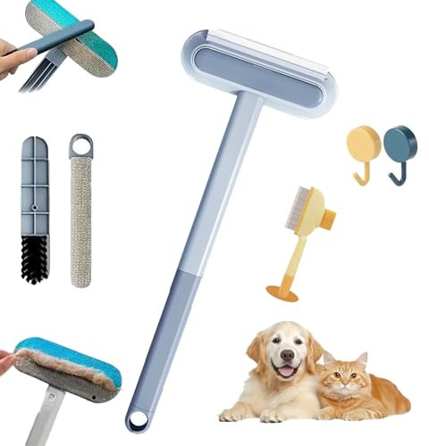Celery Pets Hair Remover, Multifunctional Hair Removal Brush, 2025 New 4 in 1 PetHair Removal Tool, Washable & Portable, Reusable Dog HairRemover for Couch, Carpet, Furniture, Car Seat (1*set)