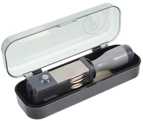SEWACC Tampon Dateur Roulant Multifonction en Pp et Métal pour Dossiers et Certificats, Outil Portable pour Bureaux et Environnements Multiples