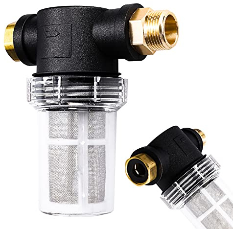 Wessper Filtre à Sédiments 2.637-691.0 pour Tuyau d'arrosage 3/4, Accessoire de Filtre | pour Nettoyeur Haute Pression Kärcher