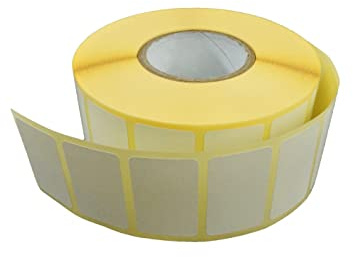 Netuno 1 rouleau d'étiquettes thermiques blanches 32 x 20 mm 40mm 2000 pièces par rouleau étiquettes adhésives en rouleaux pour codes à barres imprimantes transfert thermique d'expédition d'adresse