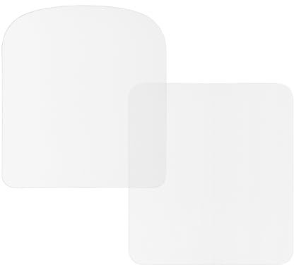 The Baked Studio - Set of 2 Cake Smoothers - Fondant Icing Birthday Christening Christmas Valentines Cake Acetate Cake Smoothers