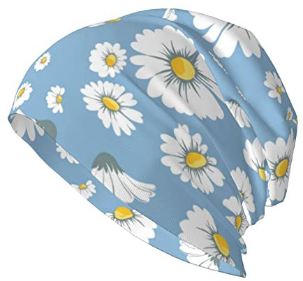 Lsjuee Beanie Mütze Strickmütze für Damen Herren Fisherman Beanie Slouchy Beanie Cap Skull Cap Cute Cycling Head Hat Unisex