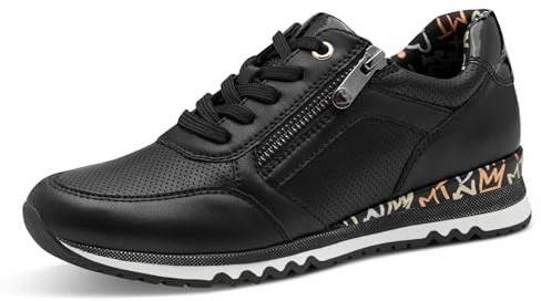 Marco Tozzi Zapatillas Planas con Cremallera Veganas para Mujer