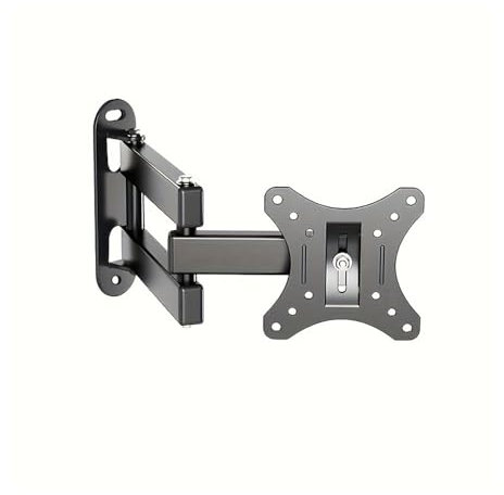 RYUQW3RE Soporte para Monitor, Soporte de Pared for TV de Movimiento Completo for Pantallas Planas y Curvas de 10 a 26 Pulgadas, Giratorio, inclinable y Extensible. Brazo para Monitor