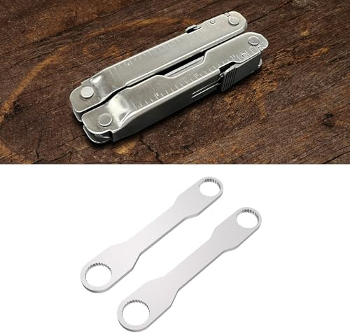 Alpha Rider Leatherman Multi-Tool-Schraubenschlüssel-Set – T8 & T10 Schlüssel, rutschfester 304 Edelstahl, 2er-Pack, Korrosionsbeständigkeit für Leatherman-Werkzeuge, Modell für Superwerkzeug, Wellen