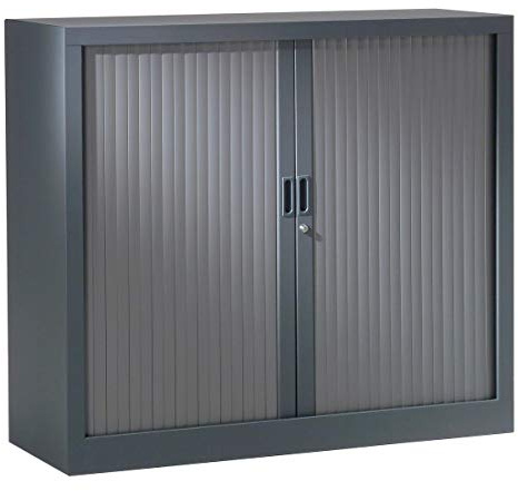 Pierre Henry | Armoire à Rideaux 100 x 120 x 43 cm | Anthracite