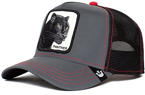 Goorin Bros. The Farm Reflective Collection Gorra de Camionero Unisex, Ajustable, Talla única, Negro, Talla única