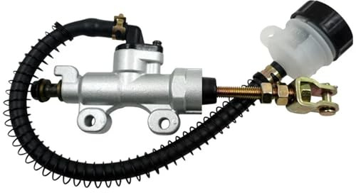 Hydraulisk bromspump bakre broms mästare motorcykel retro bakre broms hydraulisk upppump hydraulisk broms inline-pump för Yamaha Raptor 660 660R