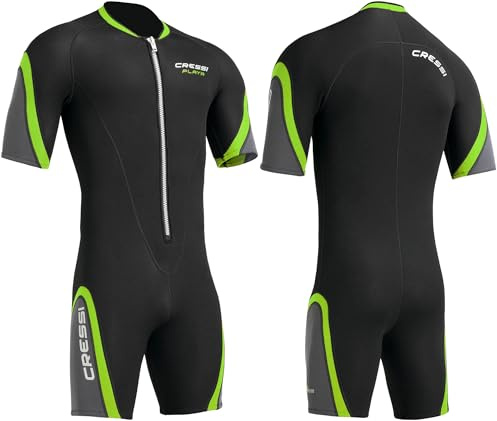 Cressi Playa Man Shorty Wetsuit – Shorty Men's 2.5mm High Elasticity Neoprene Wetsuit