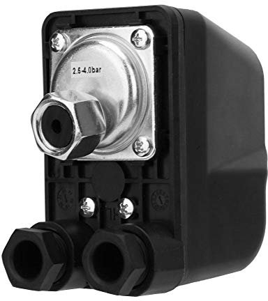 Wasserpumpen - Druckschalter, 250V G1 / 4 Wasserpumpen - Steuerschalter - Anzeigedruckregler Automatisch Geeignet für selbstansaugende Pumpen, Strahlpumpen, Gartenpumpen usw